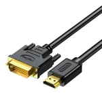 VegGieg HDMI DVI 24+1 Görüntü Kablosu 1.5 Metre - Seçenekler: 1.5 Metre, 3 Metre