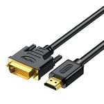 VegGieg HDMI DVI 24+1 Görüntü Kablosu 1.5 Metre - Seçenekler: 1.5 Metre, 3 Metre