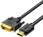 VegGieg HDMI DVI 24+1 Görüntü Kablosu 1.5 Metre - Seçenekler: 1.5 Metre, 3 Metre