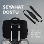 Vegmann Norma Dizüstü Bilgisayar Uyumlu Evrak ve Laptop Çantası