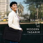 Vegmann Norma Dizüstü Bilgisayar Uyumlu Evrak ve Laptop Çantası