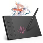 VEIKK OSU Tablet Grafik Tablet VK430 4x3 inç, Pilsiz Stylus 290RPS Raporlama Hızı, 8192 Baskı Hassasiyeti ve 4 Kullanılabilir Tuş, Windows/Android/Mac/Chrome OS ile Uyumlu