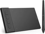 VEIKK OSU Tablet Grafik Tablet VK430 4x3 inç, Pilsiz Stylus 290RPS Raporlama Hızı, 8192 Baskı Hassasiyeti ve 4 Kullanılabilir Tuş, Windows/Android/Mac/Chrome OS ile Uyumlu