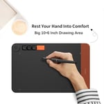 Veikk VO1060 10x6 4 Kısayol Tuşlu Sağ/Sol El Uyumlu Grafik Tablet+Kalem
