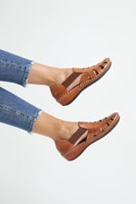 VENÜS 18791395 KADIN SANDALET AYAKKABI TABA Ç TABA 39