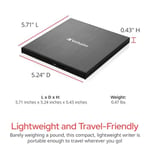 Verbatim Ultra HD 4K Blu-ray Yazıcı USB-C, Siyah