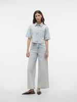 VERO MODA VMANNET MR WIDE JEANS GU3207 Kot Pantolon Kadın