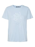 VERO MODA VMFRANCIS SEA SS TOP BOX JRS POP3 Tişört Kadın