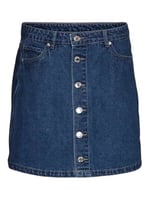 VERO MODA VMIMOGEN MR SHORT DENIM SKIRT GU3208 Etek Kadın