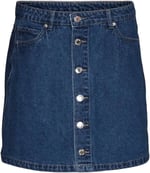 VERO MODA VMIMOGEN MR SHORT DENIM SKIRT GU3208 Etek Kadın