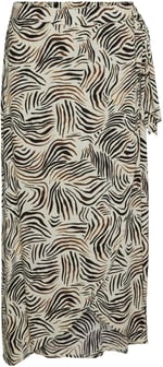 VERO MODA VMKARMYN HW 7/8 WRAP SKIRT VMA Etek Kadın