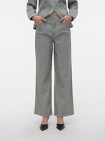 VERO MODA VMKATHY HR LOOSE WIDE STRIPED JEANS Kot Pantolon Kadın