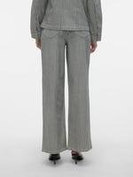 VERO MODA VMKATHY HR LOOSE WIDE STRIPED JEANS Kot Pantolon Kadın