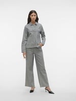 VERO MODA VMKATHY HR LOOSE WIDE STRIPED JEANS Kot Pantolon Kadın