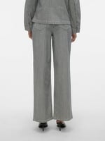 VERO MODA VMKATHY HR LOOSE WIDE STRIPED JEANS Kot Pantolon Kadın