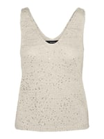 VERO MODA VMLEILANI SL V-NECK TOP Kazak Kadın