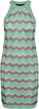 VERO MODA VMMISA SL HALTERNECK SHORT DRESS Elbise Kadın