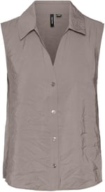 VERO MODA VMQUEENY SL SHIRT WVN GA Gömlek Kadın