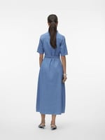 VERO MODA VMVIO 2/4 REG 7/8 SHIRT DRESS YO337 Elbise Kadın
