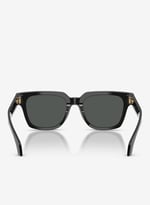 Versace VE 4510U GB187 52 Unisex Kare Siyah Kemik Güneş Gözlüğü