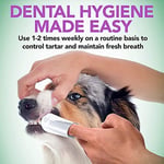 Vets Best Köpekler için 50li Diş Temizleme Parmak Pedi