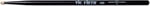Vic Firth 5A American Hickory Wood Tip Drumstick Black Finish