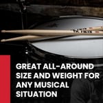 Vic firth Baget (Çift) 5A Wood, Hıckory, 0.565