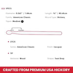 Vic firth Baget (Çift) 5A Wood, Hıckory, 0.565