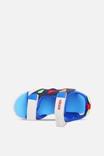 Vicco Hilda Işıklı Erkek Çocuk Sandalet (Saks Mavi, 34 Numara)