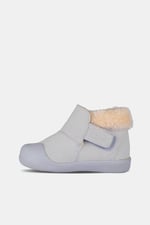 Vicco Kind Kürklü Unisex İlk Adım Bot (Gri, 20 Numara)