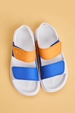 Vicco Krixi Hafif Erkek Çocuk Sandalet (Beyaz/Saks Mavi, 34 Numara)