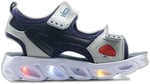 Vicco ROY Çocuk Günlük Işıklı Sandalet 332.F21Y.188-05 Mavi
