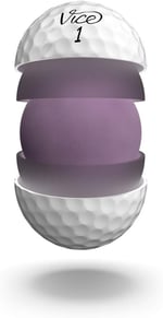 Vice Pro Plus Golf Topları, Paket Değişiklik Gösterebilir
