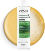 VICHY Dercos Anti Dandruff Kuru Saçlar İçin Kepek Karşıtı Şampuan 200 ml | Salisilik Asit ve Selenyum Sülfür, Kaşıntıyı Yatıştırır, Besler, Dermatolojik