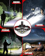 Victoper 18000 Lümen 8 Mod Şarjlı Led Kafa Feneri