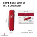 Victorinox 0.6223.B1 Classic Çakı, Blisterli Kırmızı