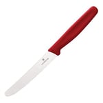 Victorinox 11 cm bıçak, naylon, kırmızı, 30 x 5 x 5 cm ile domates bıçağı