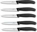 Victorinox 5 parçalı sebze bıçağı seti Swiss Classic Orange – 10 cm tırtılsız – Domates bıçağı - Seçenekler: 10 cm - 5 parçalı - Tırtıklı, 10 cm - 5 parçalı - Tırtıksız