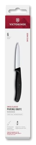 Victorinox 6.7603 SwissClassic 8cm Soyma Bıçağı, Sİyah