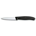 Victorinox 6.7603 SwissClassic 8cm Soyma Bıçağı, Sİyah