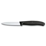 Victorinox 6.7603 SwissClassic 8cm Soyma Bıçağı, Sİyah
