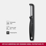 Victorinox 6.0943.3 IOTA Tırtıklı Kenar Çift Taraf Siyah Soyacak