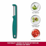 Victorinox 6.0943.4 IOTA Tırtıklı Kenar Çift Taraf Yeşil Soyacak