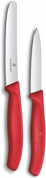 Victorinox 6.7111.2C1 Swiss Classic 2li Bıçak Set, Kırmızı