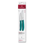 Victorinox 6.7114.2C1 Swiss Classic 2li Bıçak Set, Yeşil