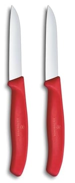 Victorinox 6.7491.2C1 Swiss Classic 2li Soyma Bıçağı Set, Kırmızı