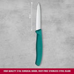 Victorinox 6.7604.C1 Swiss Classic 8cm Düz Soyma Bıçağı, Yeşil