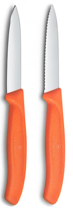 Victorinox 6.7699.2C1 Swiss Classic 2li Soyma Bıçağı Set, Turuncu