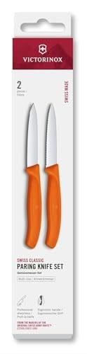 Victorinox 6.7699.2C1 Swiss Classic 2li Soyma Bıçağı Set, Turuncu