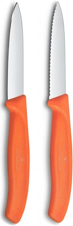 Victorinox 6.7699.2C1 Swiss Classic 2li Soyma Bıçağı Set, Turuncu